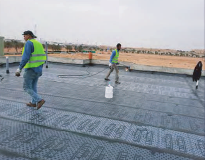 أعمال عزل الأسطح