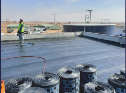 أعمال عزل الأسطح