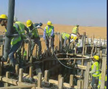 إنشاء محطات الطاقة